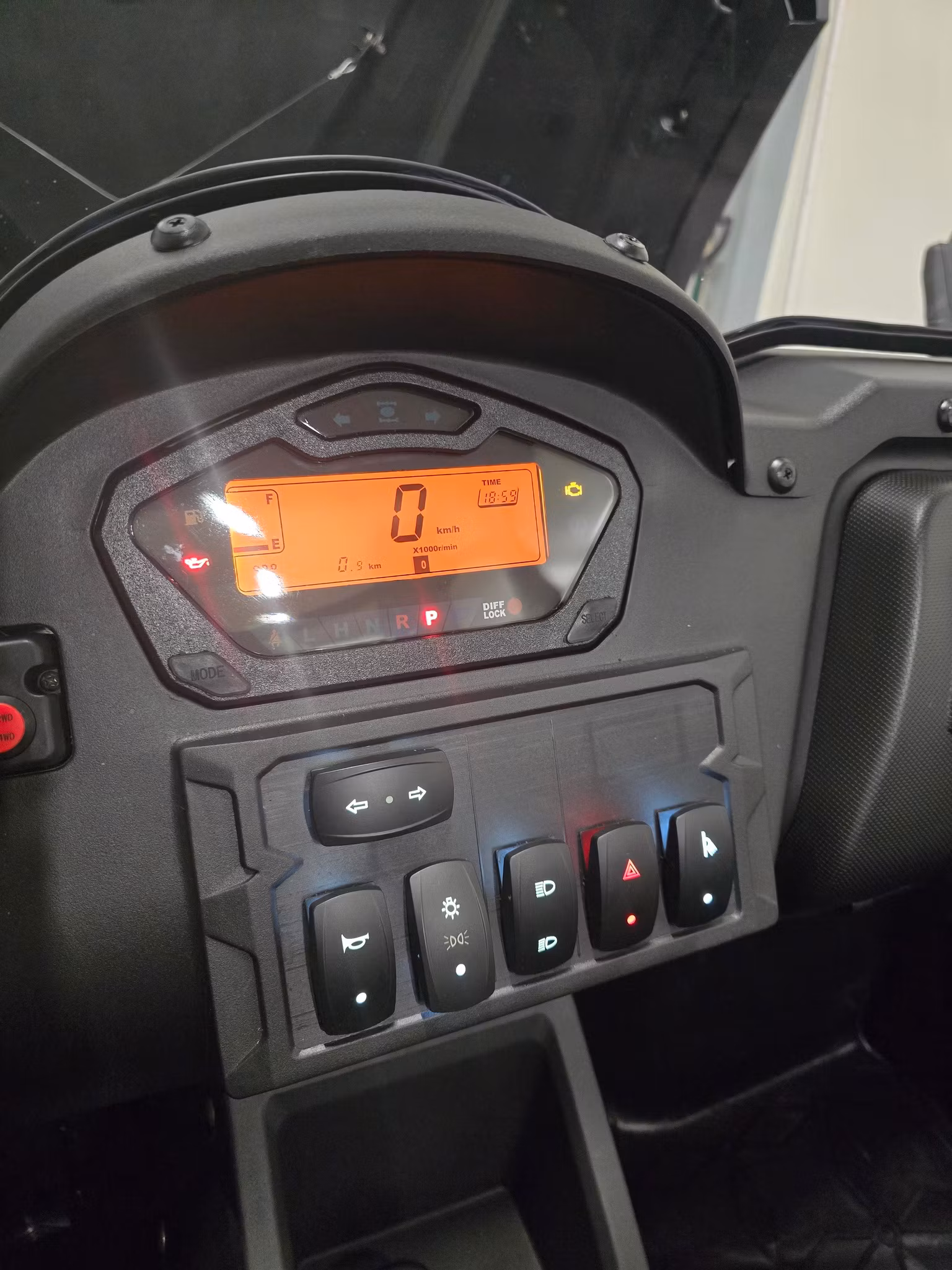 Loncin UWolf 700 UTV, Grön