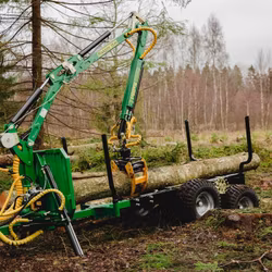 Skogsvagn ATV 2 ton, Paket 10