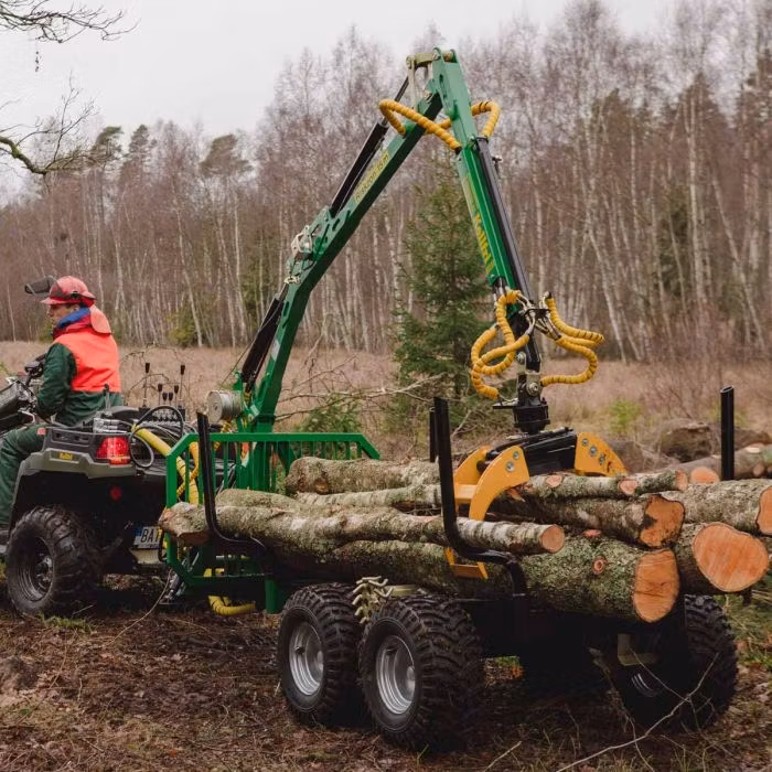 Skogsvagn ATV 2 ton, Paket 10
