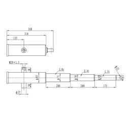 Hydraulsystem med tippcylinder 12V