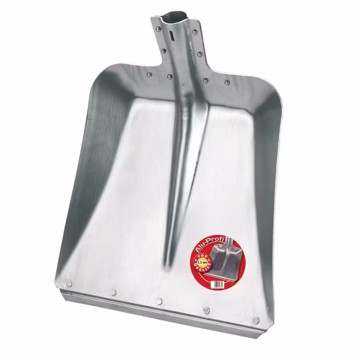 Aluminiumskyffel med galvaniserat skär, stl 7