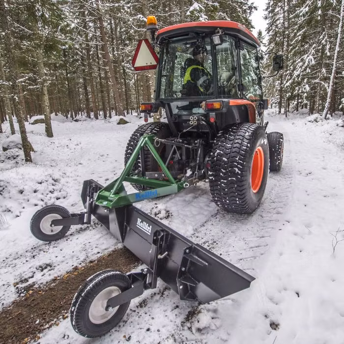 Schaktblad 2,1 m, inkl hjul