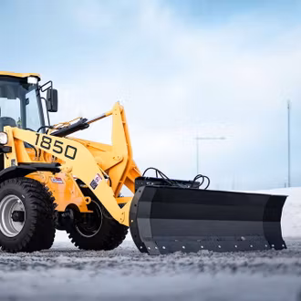 Snöblad 2,5 m, bultat Trepunktsfäste