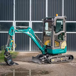 Lovol minigrävare 1,8 ton med hytt, snabbfäste S30/180