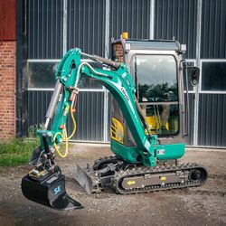 Lovol minigrävare 1,8 ton med hytt, snabbfäste S30/180 med tilt