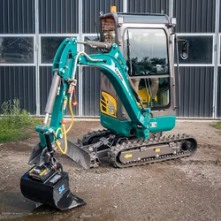 Lovol minigrävare 1,8 ton med hytt