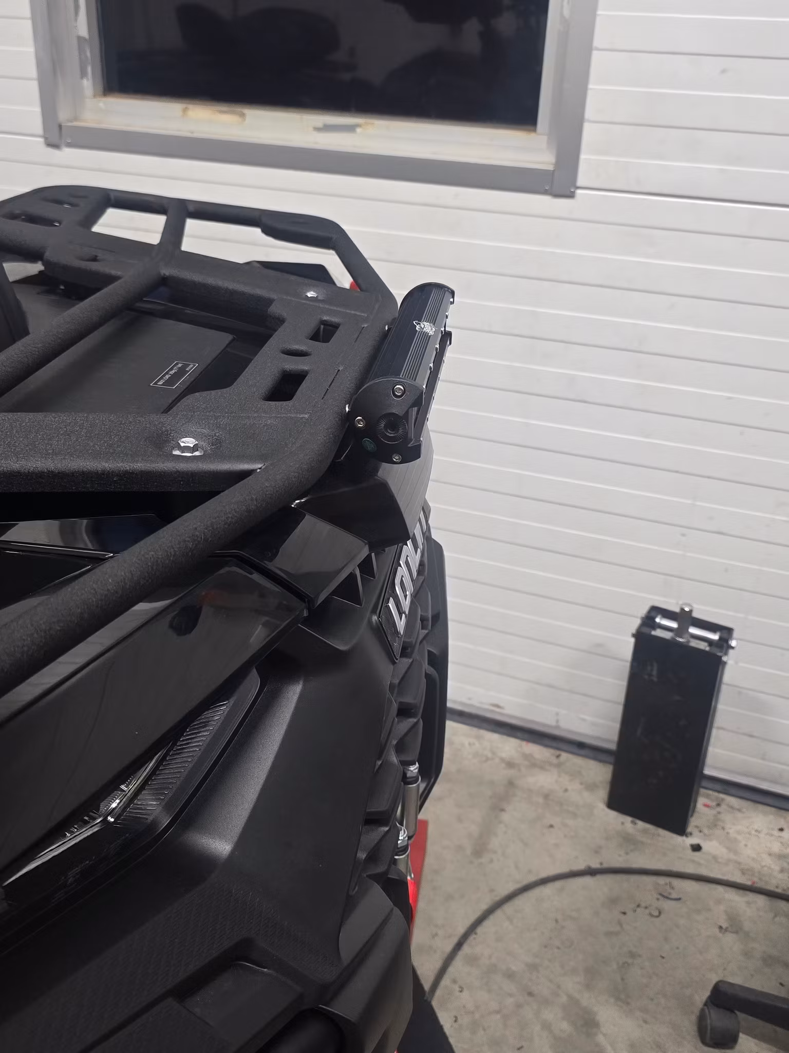 Led ramp fram ink montering