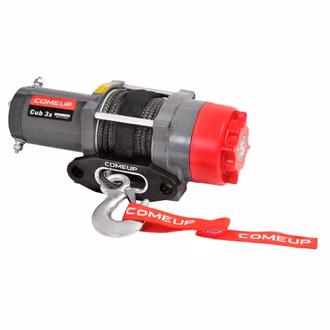 COMEUP ATV-vinsch Cub 3s, 12 V, 3000 lbs, med syntetlina.