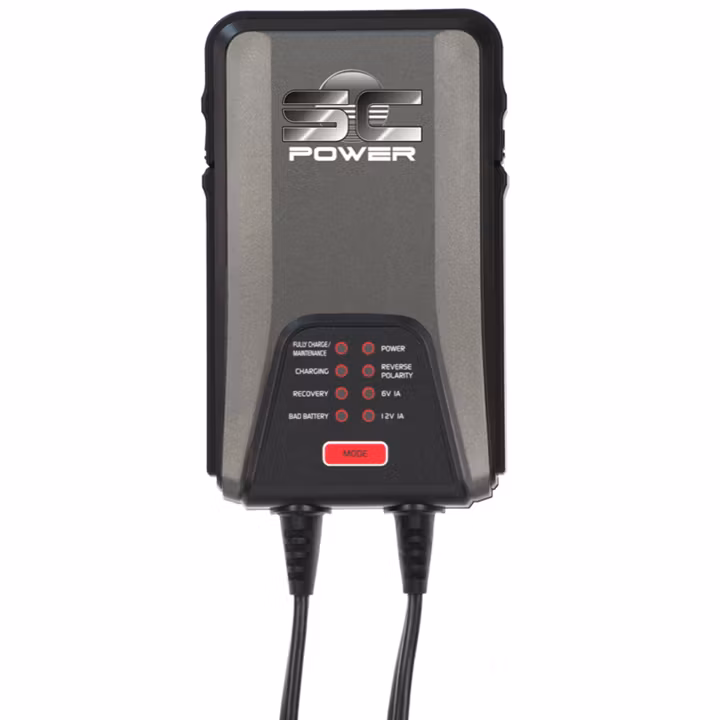 SC Power charger 6/12V 1A - 9 phases SC10