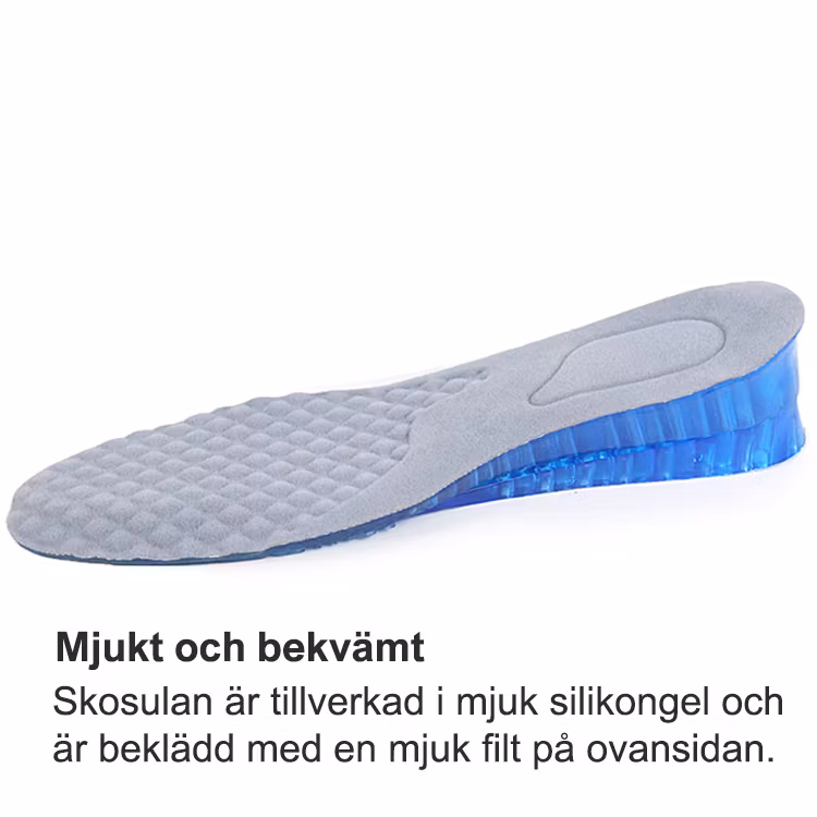 Schoenzolen voor lengte (3-5 cm)