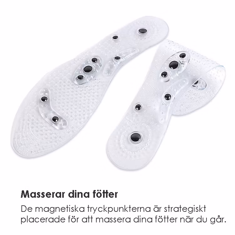 Magnetische inlegzolen
