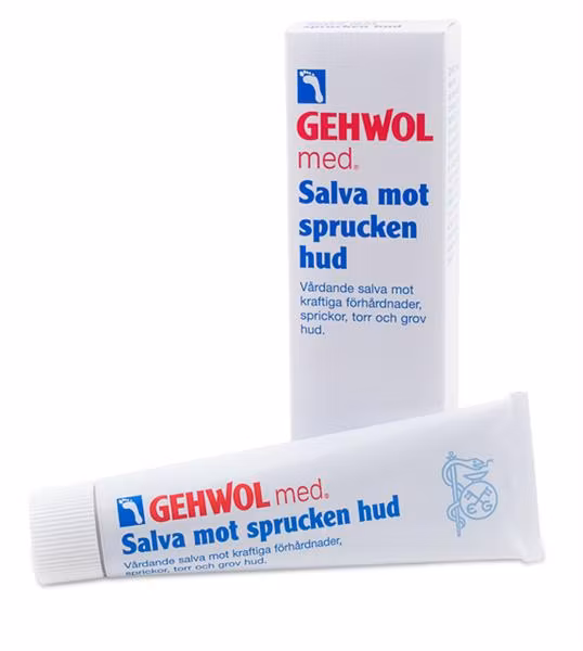Gehwol Zalf tegen een droge huid