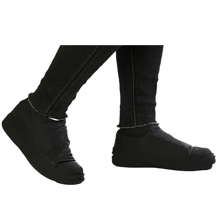 Overschoen van rubber (zwart)