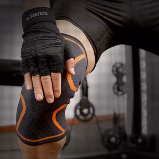 Kniesteun sport (rood)