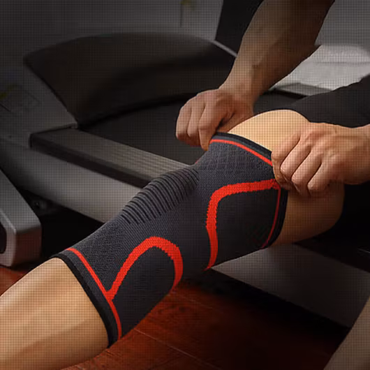 Kniesteun sport (rood)