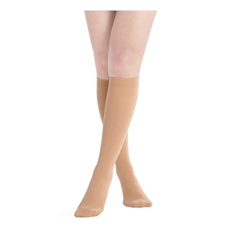 Steunkousen beige