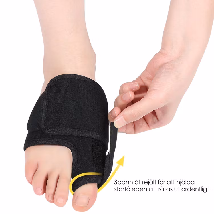 Hallux valgus nachtsteun