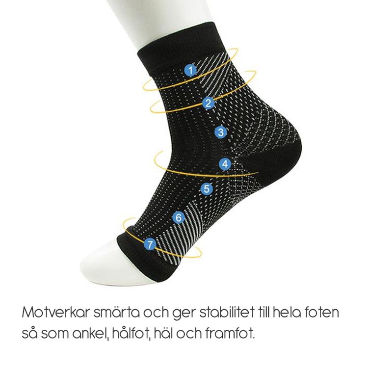 Enkelsokken compressie