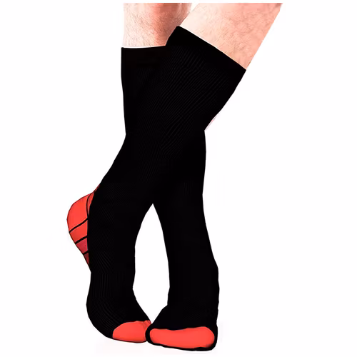 Steunkousen actief rood