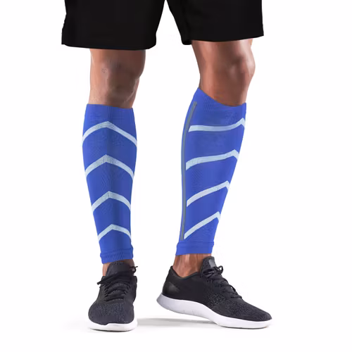 Steunkousen kuiten (Blauw)