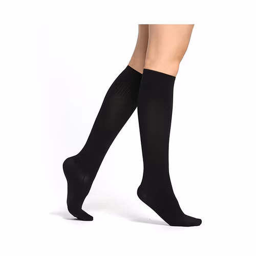 Steunkousen zwanger (zwart)