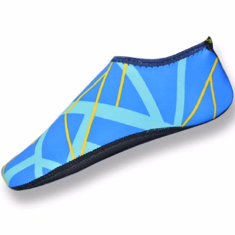 Waterschoenen (blauw & geel)