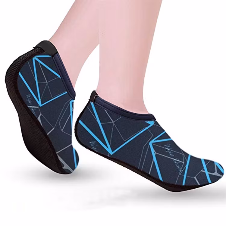 Waterschoenen (zwart & blauw)