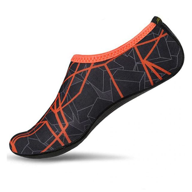 Waterschoenen (zwart & rood)