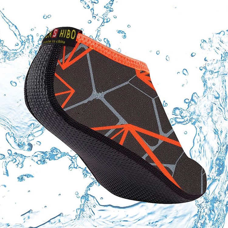 Waterschoenen (zwart & rood)