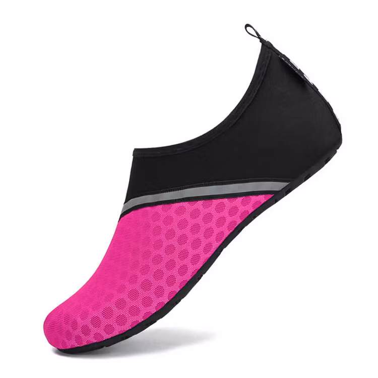 Waterschoenen active (zwart/roze)