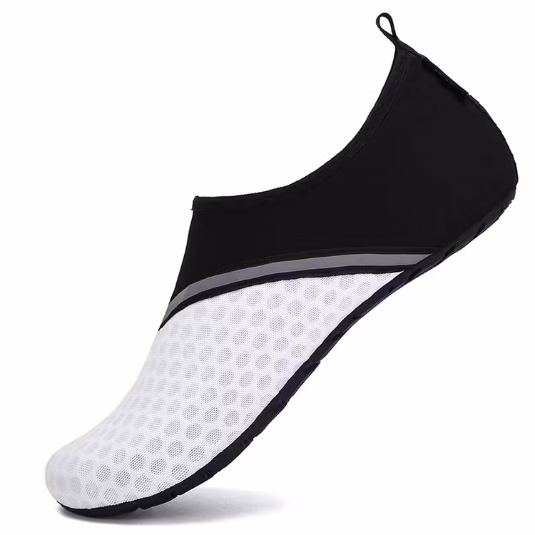 Waterschoenen active (wit/zwart)