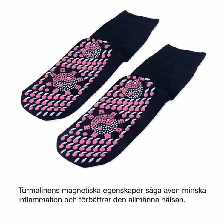 Verwarmende sokken (toermalijn)