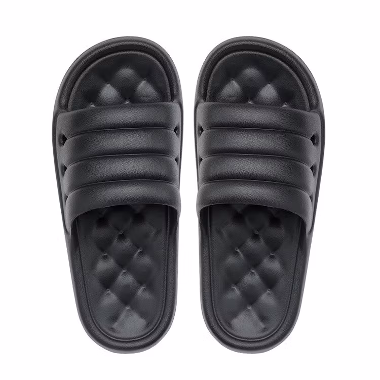 Ergonomische slippers (zwart)