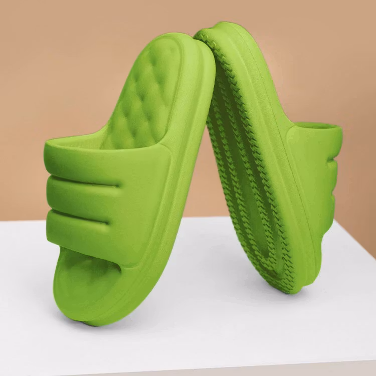 Comfortabele slippers (groen)