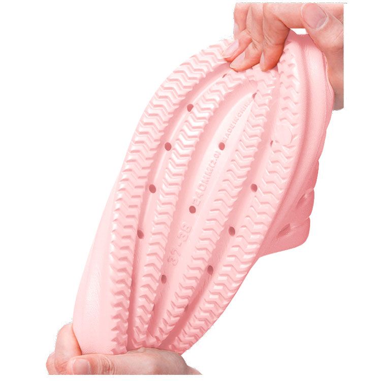 Zachte slippers (Roze)
