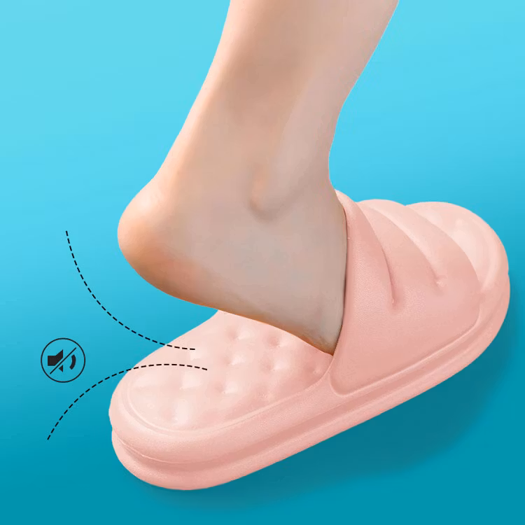 Schokabsorberende sandalen (roze)