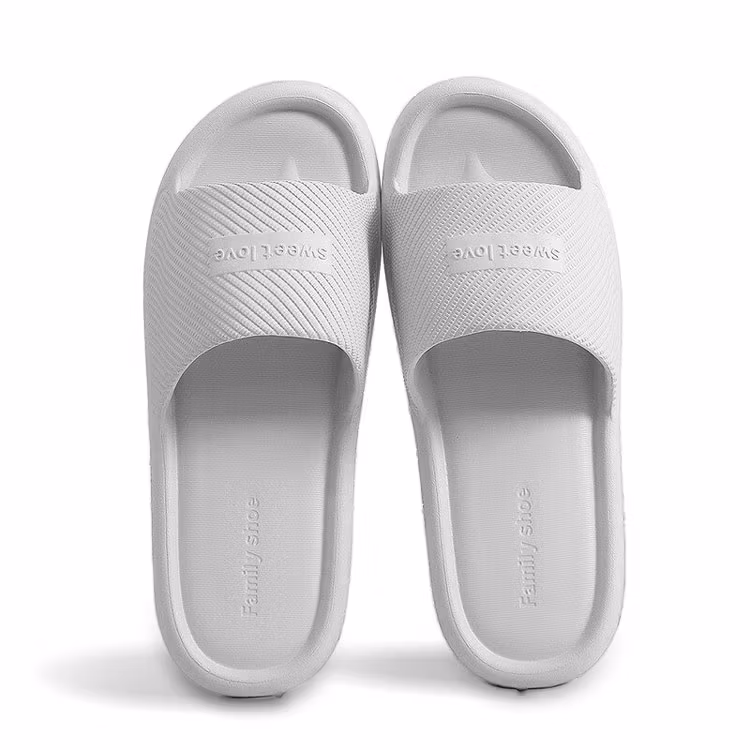 Slippers basic (grijs)