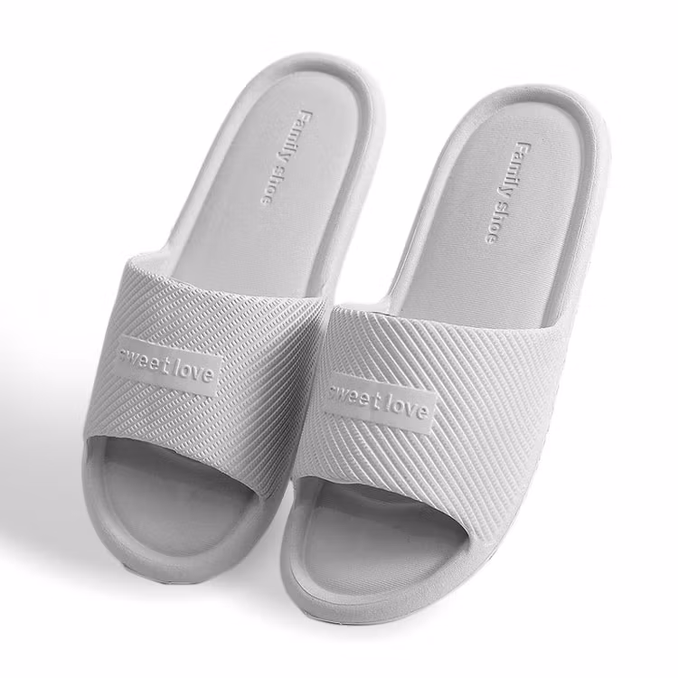 Slippers basic (grijs)