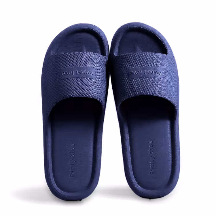 Slippers basic (donkerblauw)