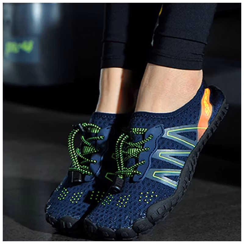 Barefoot schoenen sport (blauw)