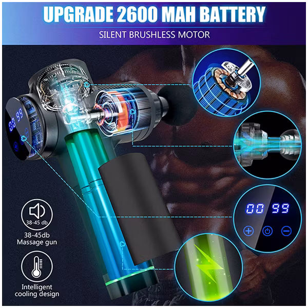 Massagepistool (exclusief zwart)
