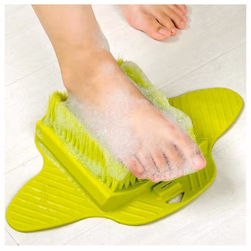 Voetborstel voor in de douche