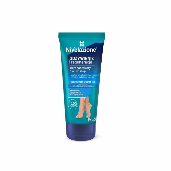 Herstellende voetcrème 6-in-1