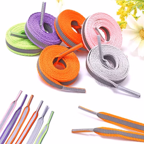 Schoenveters met reflectie