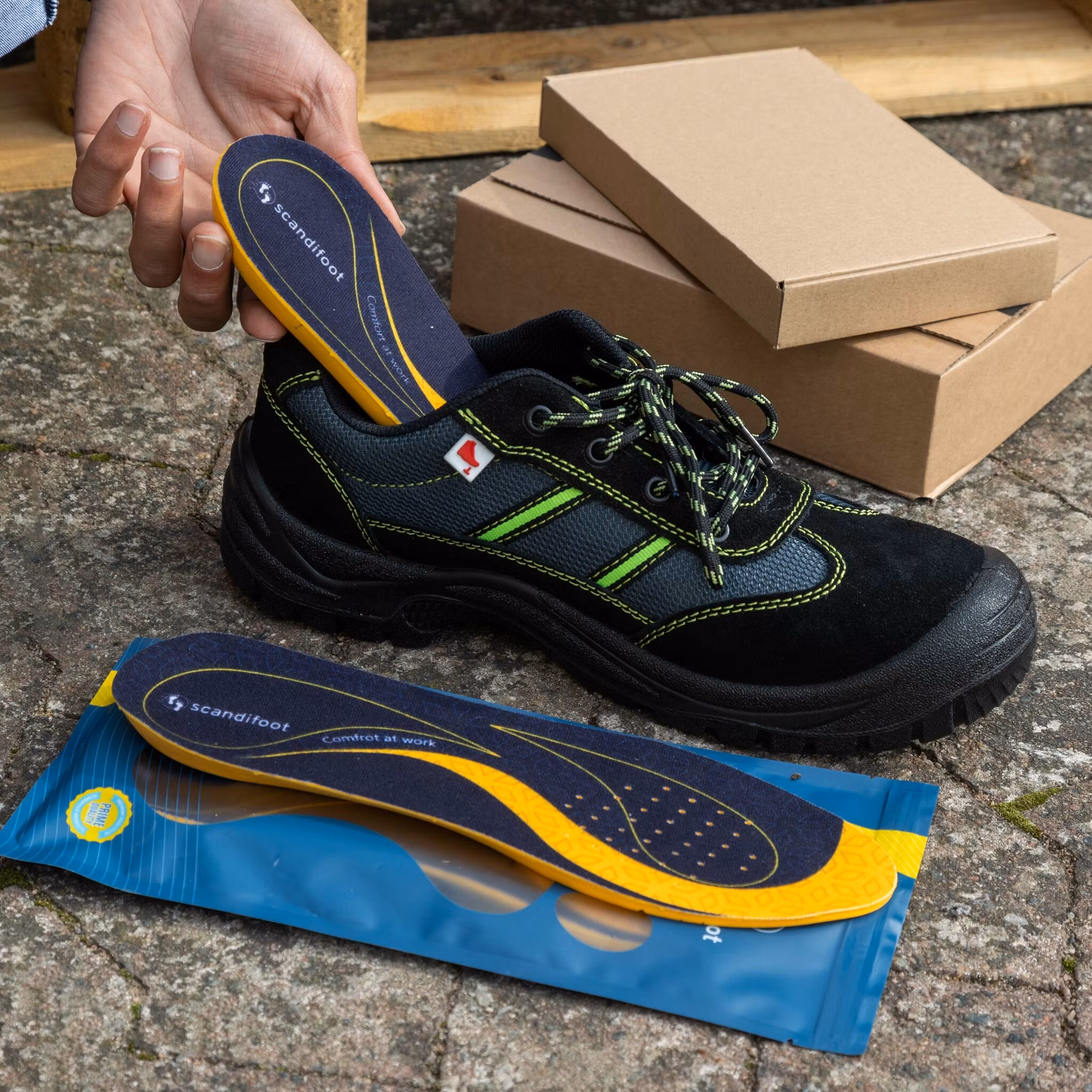 Zolen voor werkschoenen