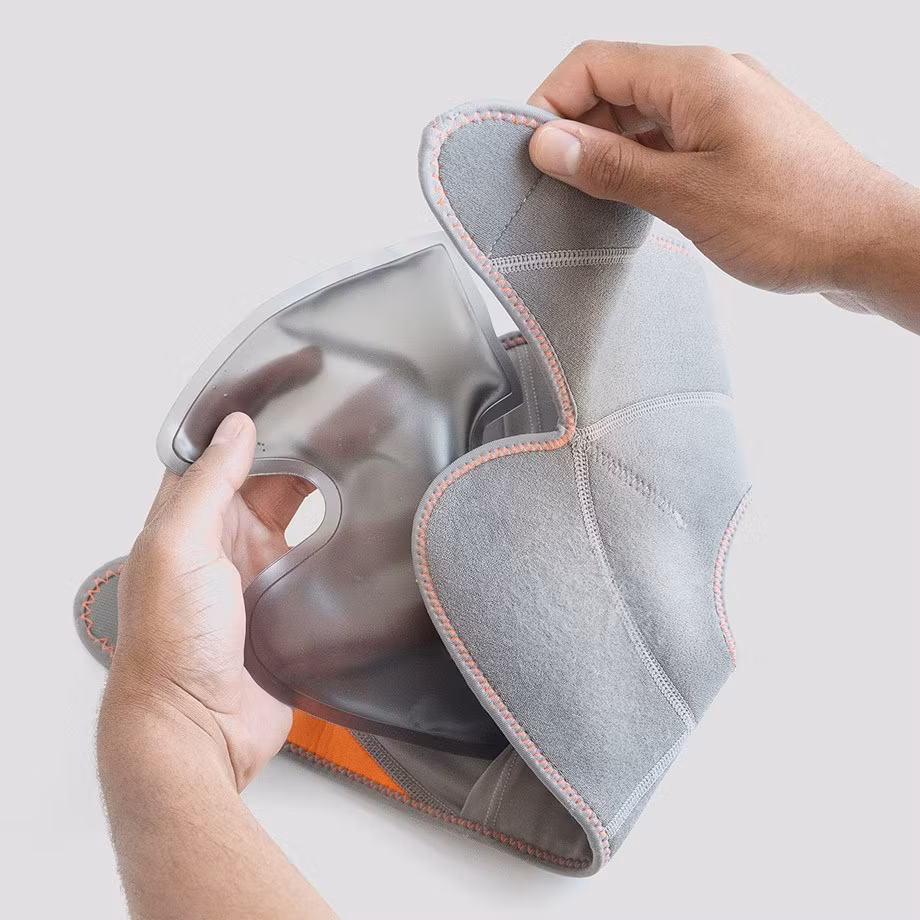 Enkelbrace met warmte of koude