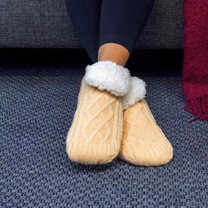 Slofsokken (beige)