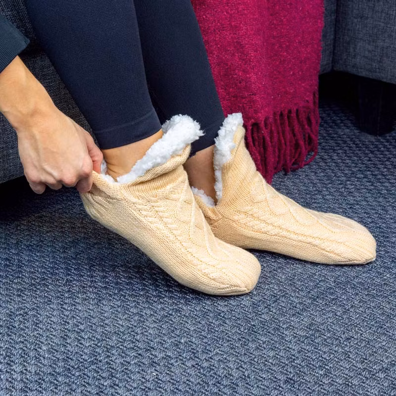Slofsokken (beige)