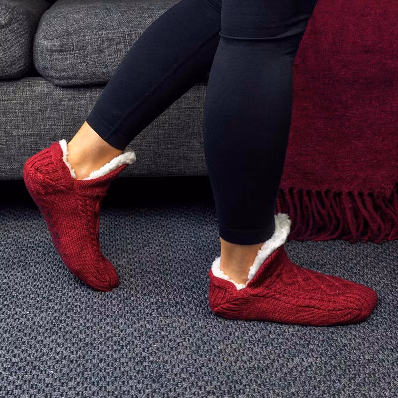 Slofsokken (rood)