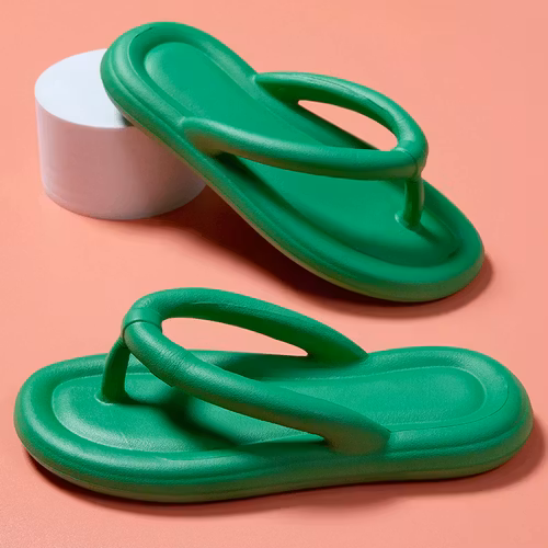 Schokabsorberende flipflops (groen)